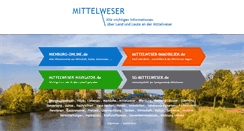 Desktop Screenshot of mittelweser.de